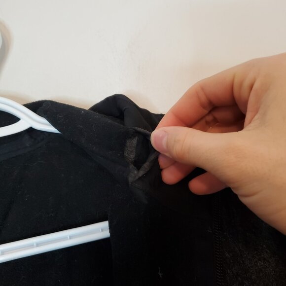 Arc'teryx Lanea Hooded Wool Midi Coat Gray Size S - Picture 7 of 7